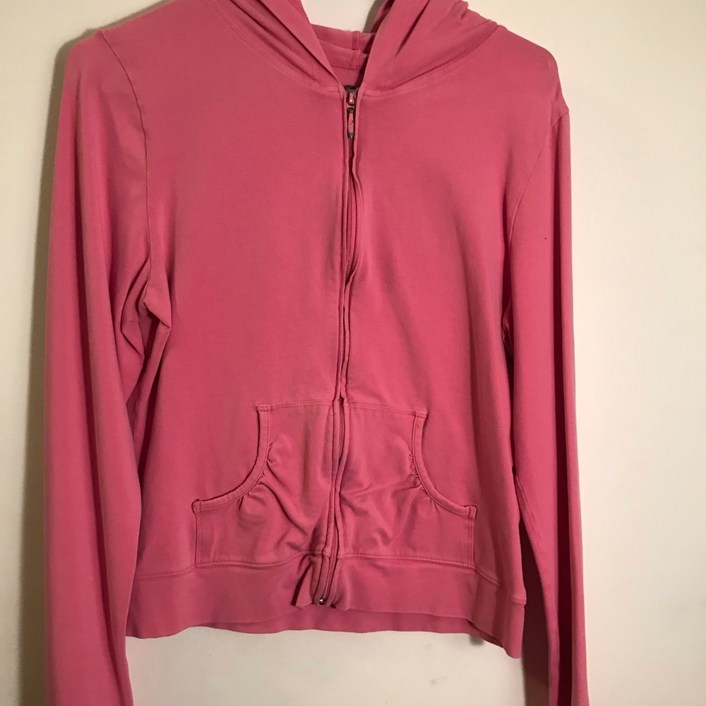 Pink XL Thin Hoodie